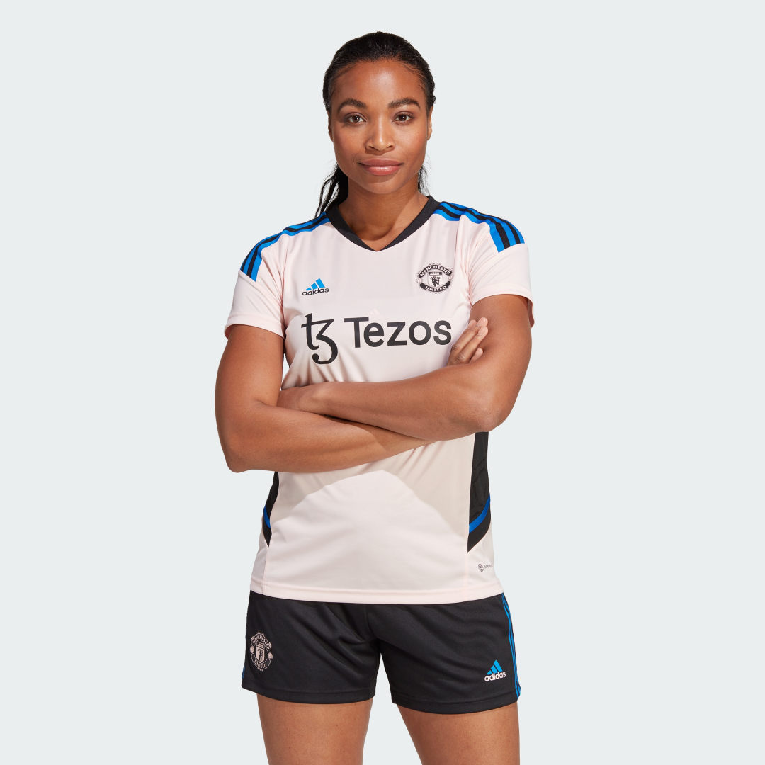 Фланелка adidas Performance Manchester United Training Jersey Розово | HT4302, 0