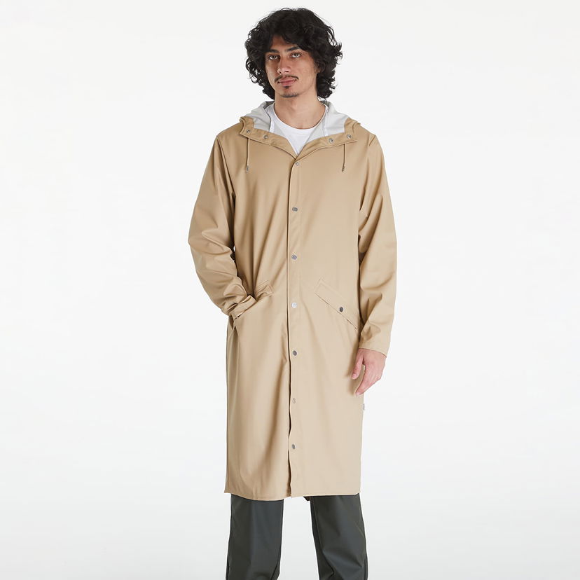 Яке Rains Longer Jacket W3 UNISEX 24 Sand Бежово | 18360 24 Sand