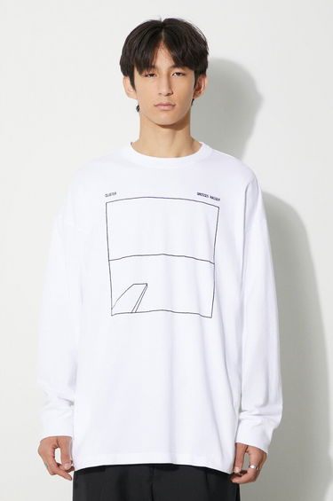 Тениска UNDERCOVER Sweatshirt Long Sleeve Бяло | UC2C4807.2, 0