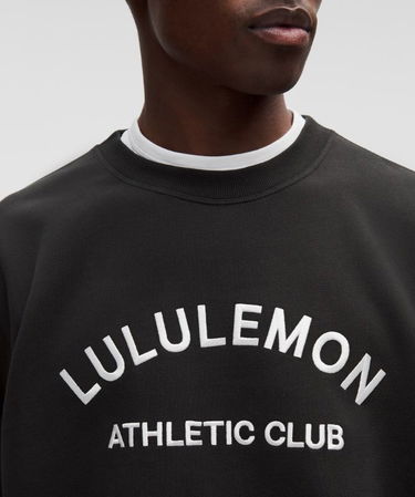 Суитчър lululemon Crewneck Sweatshirt Steady State Athletic Club Черно | prod20004887, 5