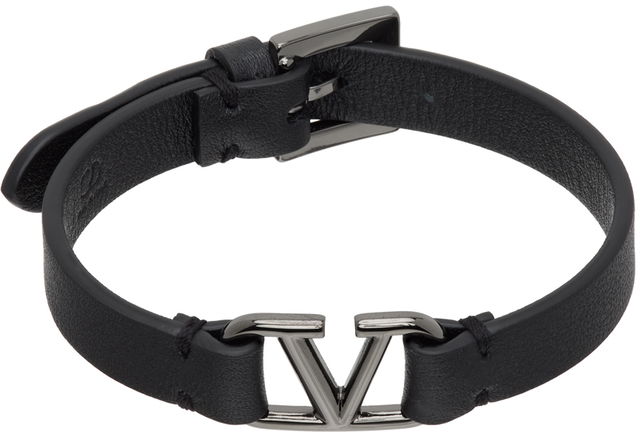 Garavani VLogo Signature Calfskin Bracelet