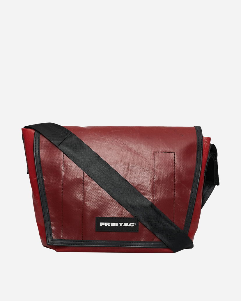 Чанта през рамо Freitag Dexter Slim Messenger Bag Бургунди | FREITAGF14 009