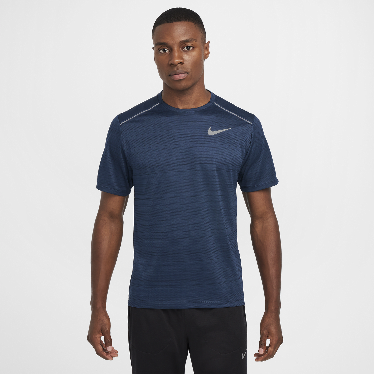 Тениска Nike Miler Running T-Shirt Short Sleeve Синьо | FZ4782-478, 0