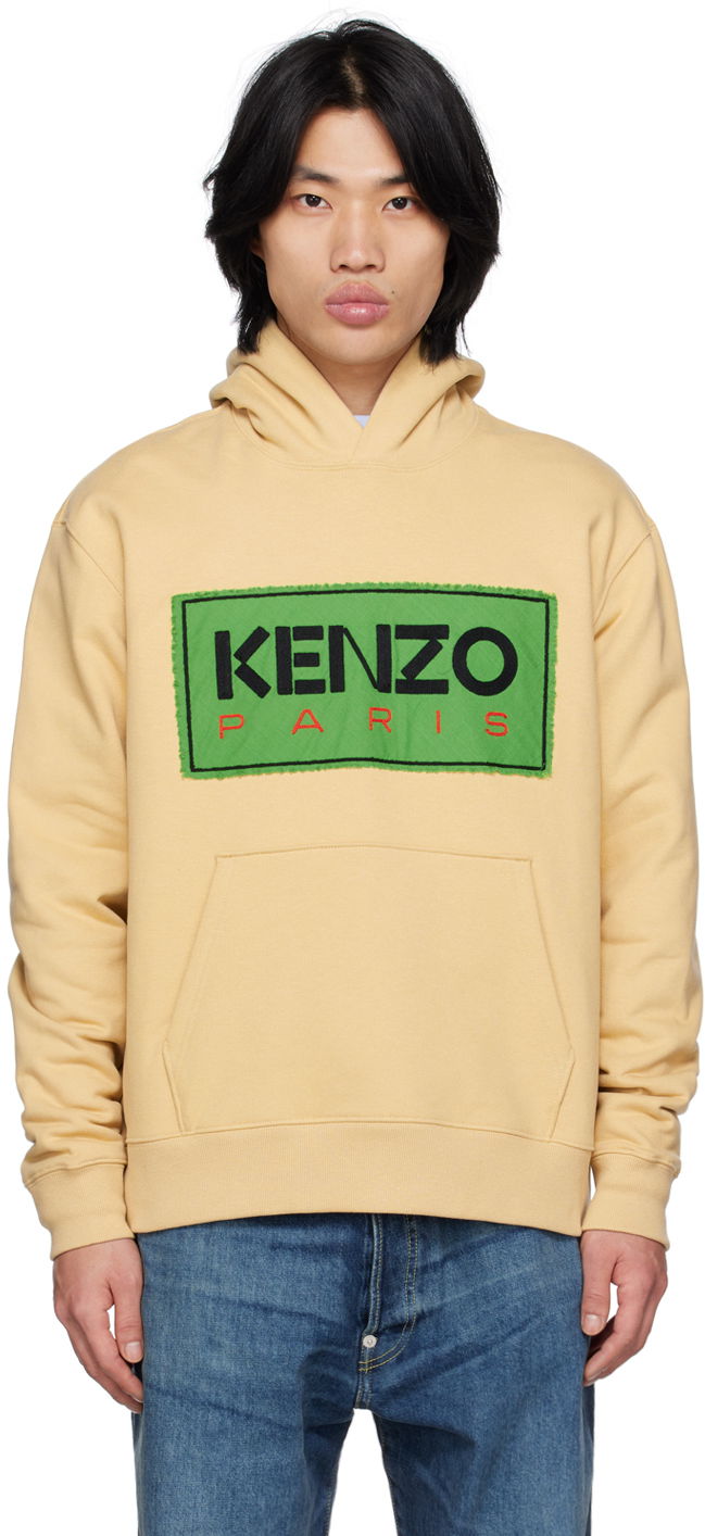 Суитчър KENZO Paris Embroidered Бежово | FD55SW4484ME, 0