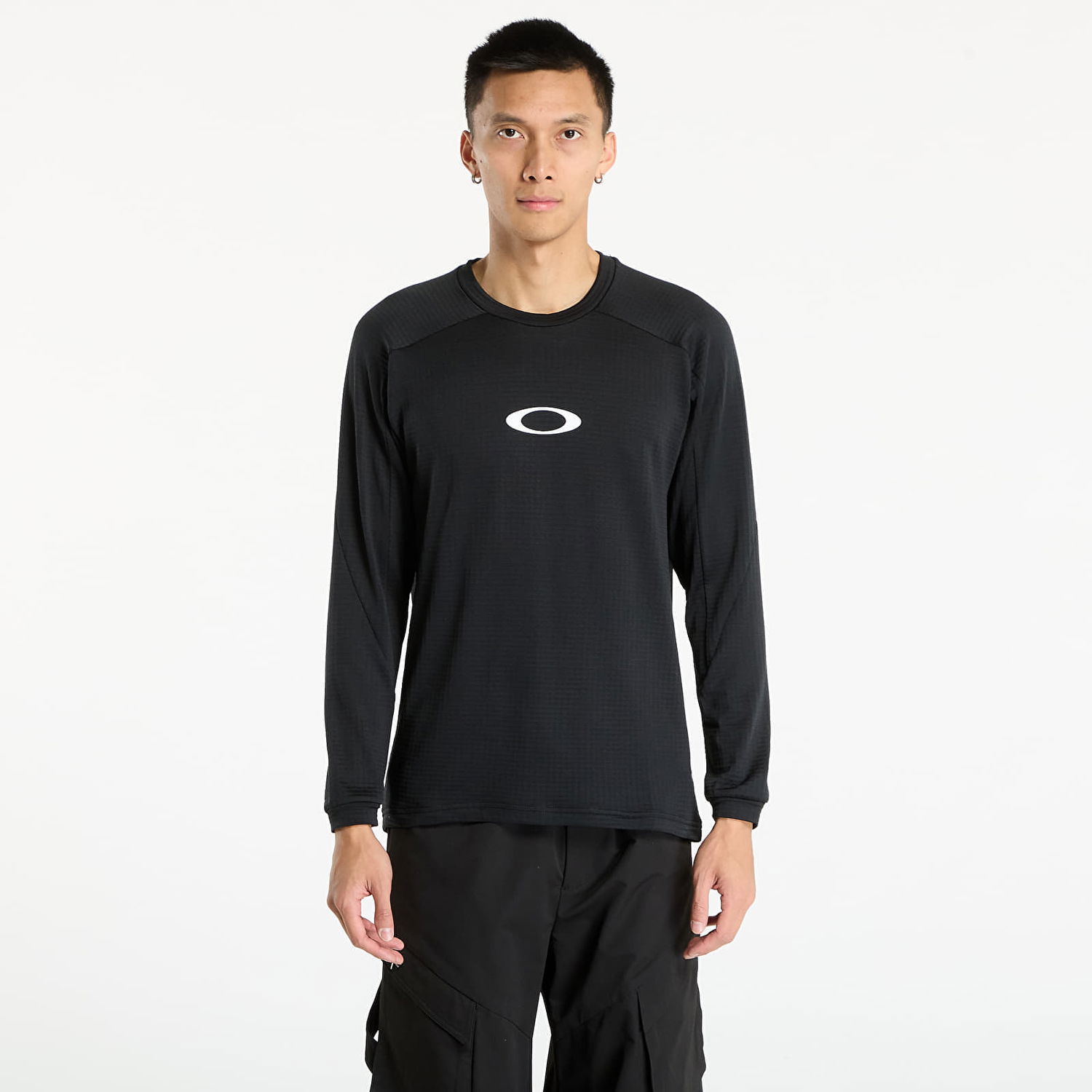 Суитчър OAKLEY Men's Enhance Light Grid Long Sleeve Crew Sweatshirt Черно | FOA408123-02E, 0