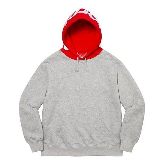 Суитчър Supreme Contrast Hooded Sweatshirt Сиво | SUP-FW21-147, 0