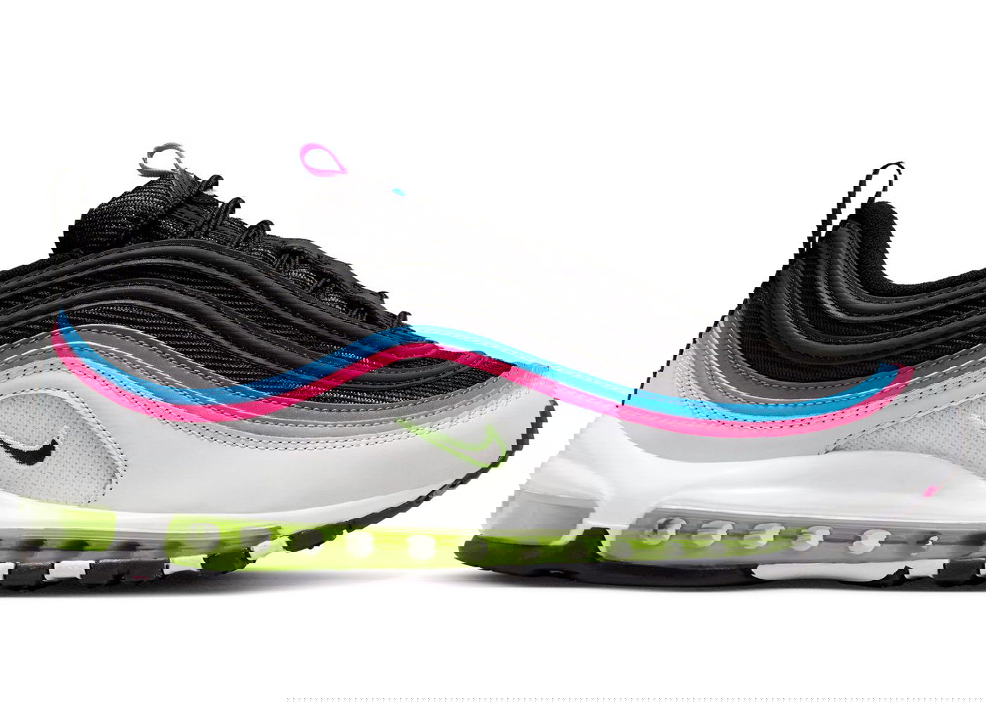 Кецове и обувки Nike Air Max 97 Neon Black White Черно | DZ4392-001, 0