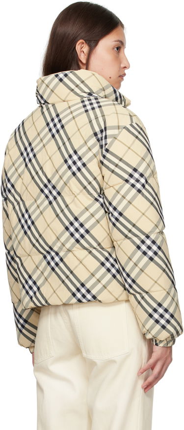 Пухо яке Burberry Burberry Check Reversible Down Jacket Бежово | 8098488, 2