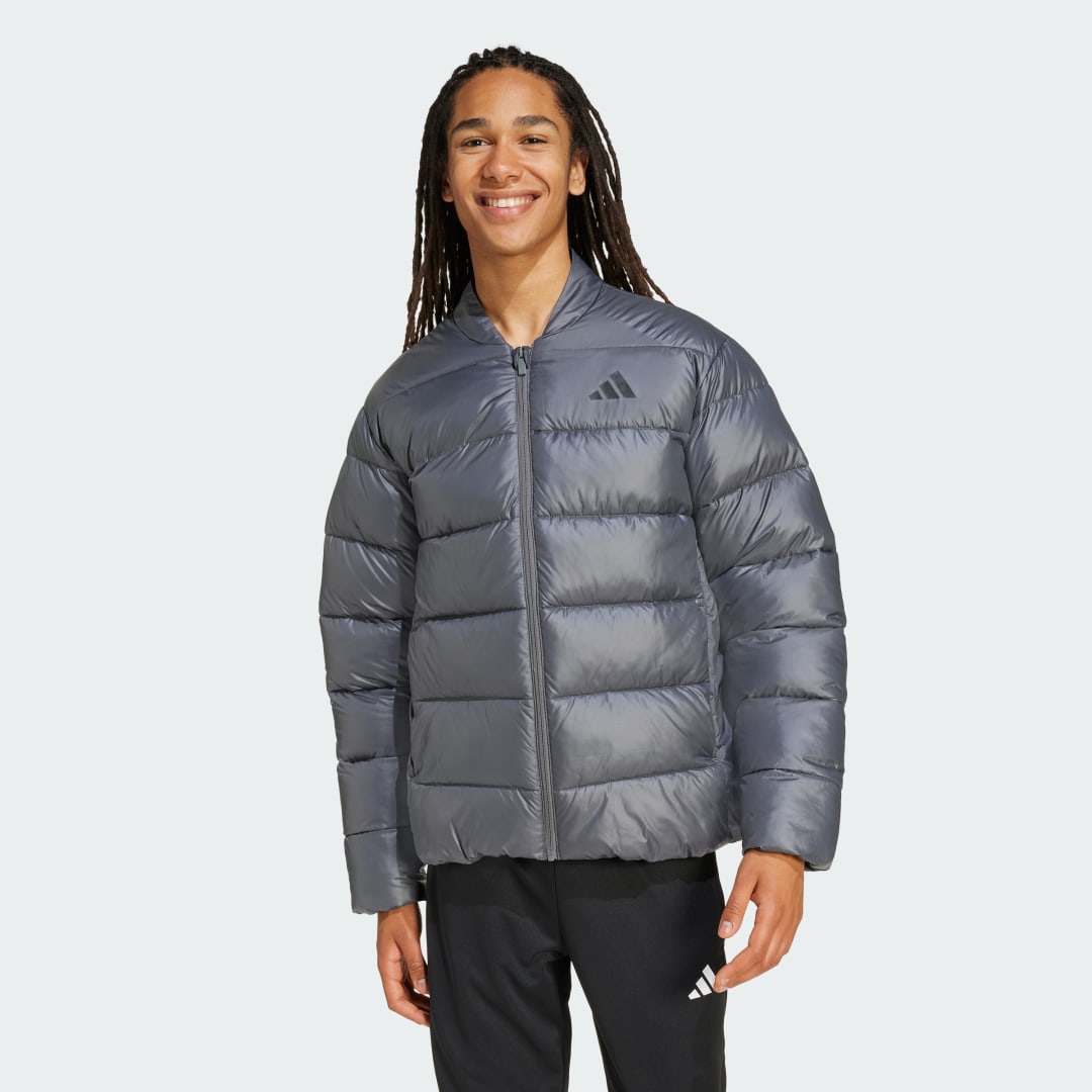 Пухо яке adidas Performance Essentials CLIMAWARM Synthetic Down Jacket Сиво | JV7719, 0