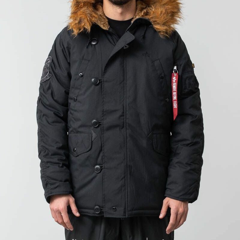 Яке Alpha Industries Explorer Jacket Black Черно | 193128 black