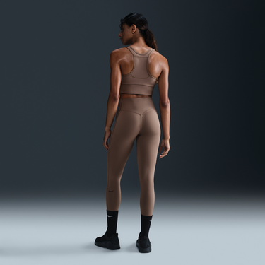 Потник Nike Nike Universa 7/8 High-Waisted Mid-Support Pocket Leggings Кафяво | HQ6813-233, 1