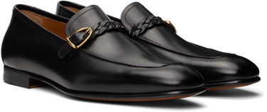 Облекло Tom Ford Tom Ford Burnished Leather Martin Loafers Черно | J1401-LCL345X, 3