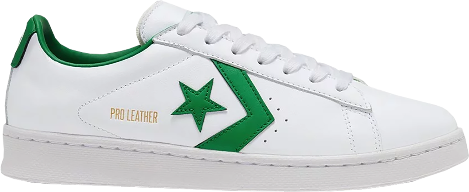 Кецове и обувки Converse Pro Leather Ox White Green Бяло | 167971C, 0