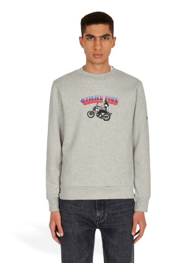 Суитчър A.P.C. X Gimme Five Mika Crew Sweat Сиво | COEBH-M27667-PLA