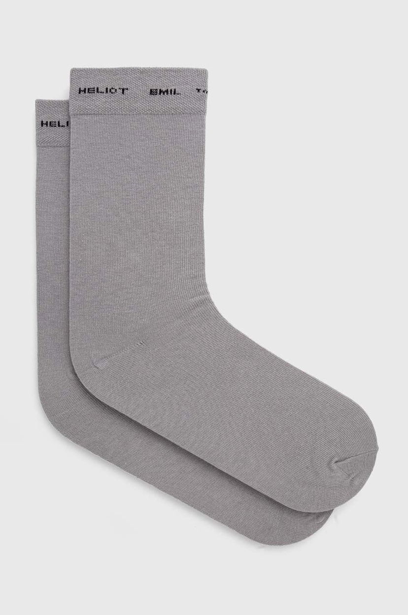 Чорапи HELIOT EMIL Grey Socks Сиво | HE.16.46.C01