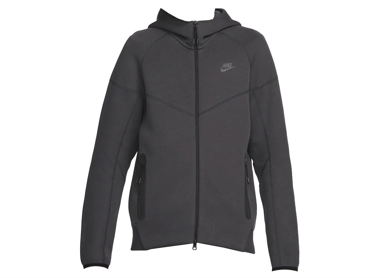 Суитчър Nike Sportswear Tech Fleece Windrunner Full-Zip Hoodie Сиво | FB7921-060, 0