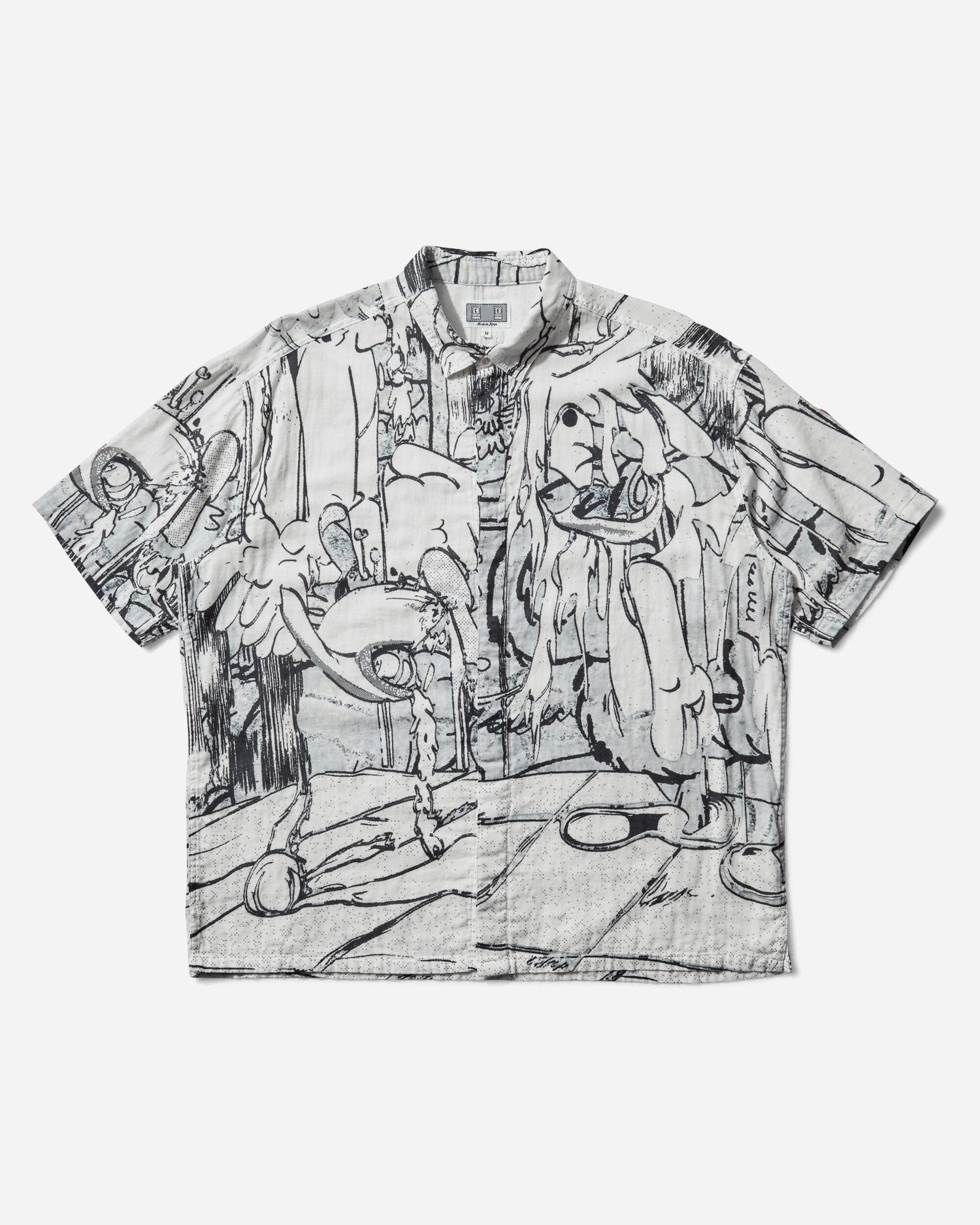 Риза Cav Empt ECPL Graphic Print Shirt Сиво | CES28SH09 WHITE, 1