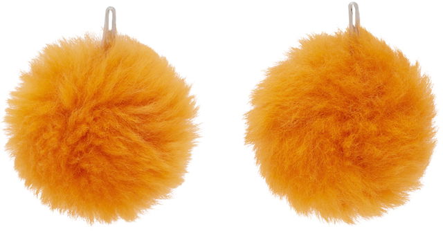 Pom Pom Earrings