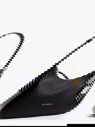 Чанта през рамо Givenchy Black Leather Shoulder Bag Черно | BB511JB27X001, 2