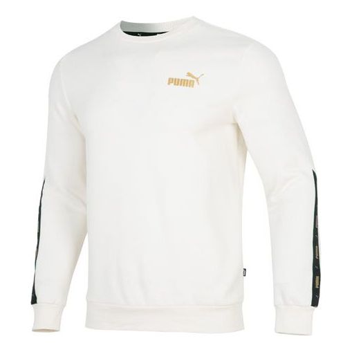 Пуловер Puma Metallic Logo Sweatshirt Бяло | 674346-65, 0