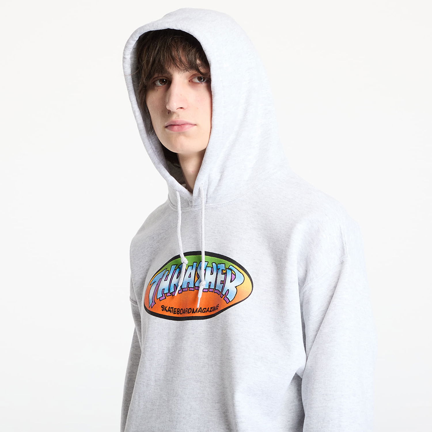 Суитчър Thrasher Thrasher Ninety Five by Spanky Hoodie Сиво | 145609GR, 1