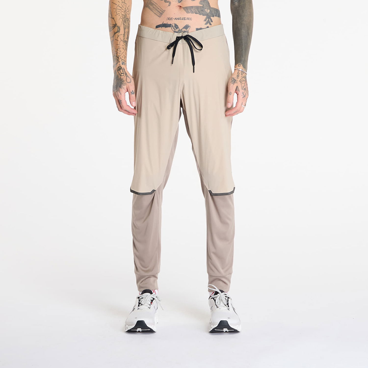 Спортни панталони On Running Weather Track Pants Бежово | 1ME10273153 M, 0