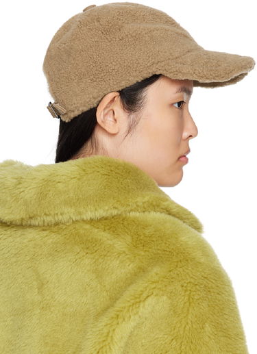 Шапка Yves Salomon Shearling Cap Кафяво | 24W23WAA157XXMECL, 4