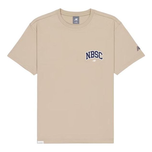 Тениска New Balance NBSC Graphic T-Shirt Бежово | AMT42331-SOT, 0