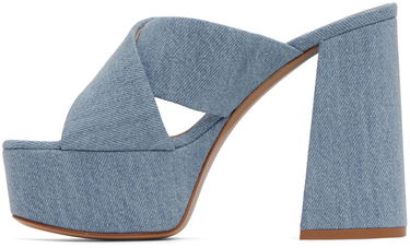Аксесоари Gianvito Rossi Gianvito Rossi Sheridan Heeled Sandals Синьо | G17770.70RIC.DEM, 2