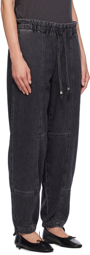 Карго панталони rag & bone Featherweight Jordan Drawstring Jeans Черно | WDD24F2992ITAN, 1