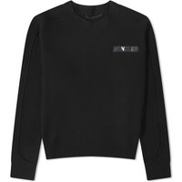 Пуловер Moncler Logo Crew Knit Sweater Черно | 9C000-M1131-05-999, 1