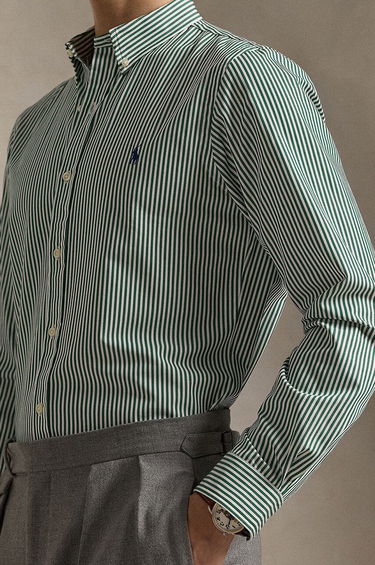 Риза Polo by Ralph Lauren Polo Ralph Lauren Regular Fit Button-Down Shirt Зелено | 710929346, 3