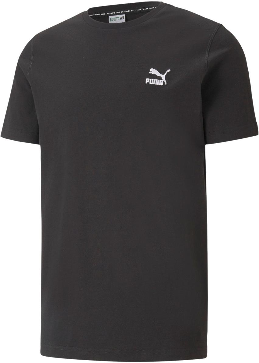 Тениска Puma Puma Classics Embroidered T-Shirt Черно | 599795-001, 0