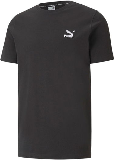 Тениска Puma Puma Classics Embroidered T-Shirt Черно | 599795-001, 0
