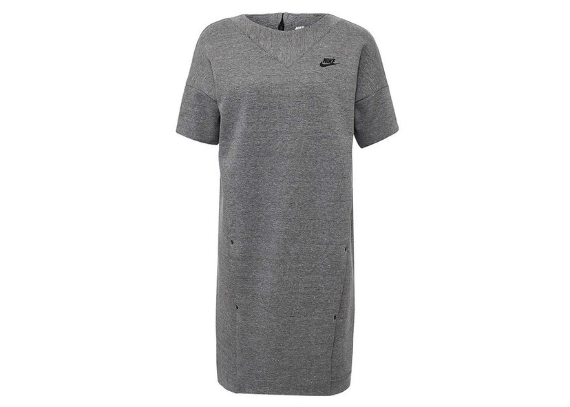 Pокля Nike Sportswear Tech Fleece Dress Gray Сиво | 803573-063