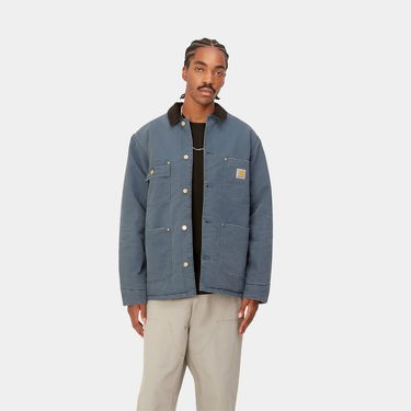 Палта Carhartt WIP OG Chore Coat "Ore / Black aged canvas" Тъмно синьо | I027357_1QF_3K, 2