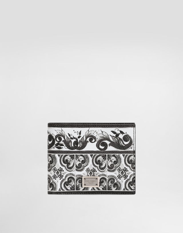 Dolce & Gabbana Calfskin Majolica Print Wallet