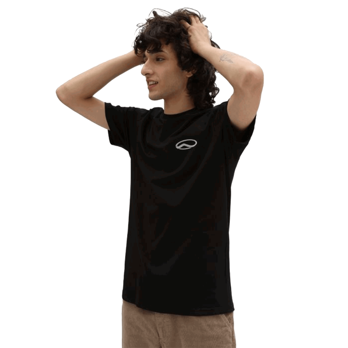 Тениска Vans Classic Sport Slim Short Sleeve T-Shirt Черно | VN0A7PKVBLK, 0