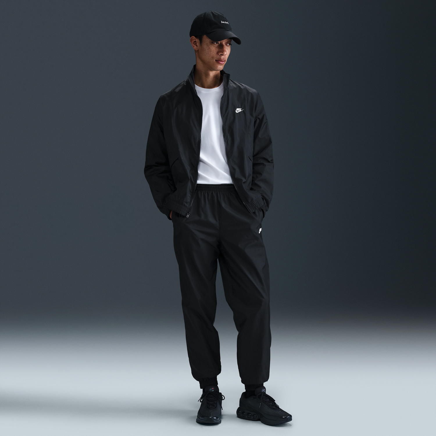Комплект Nike Club Woven Tracksuit Черно | HJ1985-011, 0