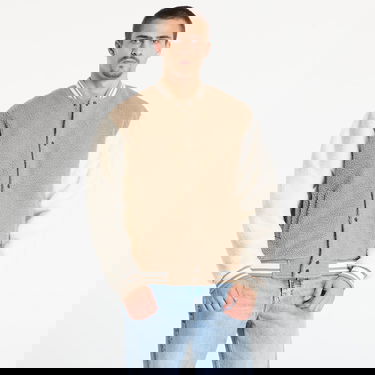 Яке бомбър Urban Classics Teddy College Jacket Dark Taupe Бежово | TB7943-01279, 0