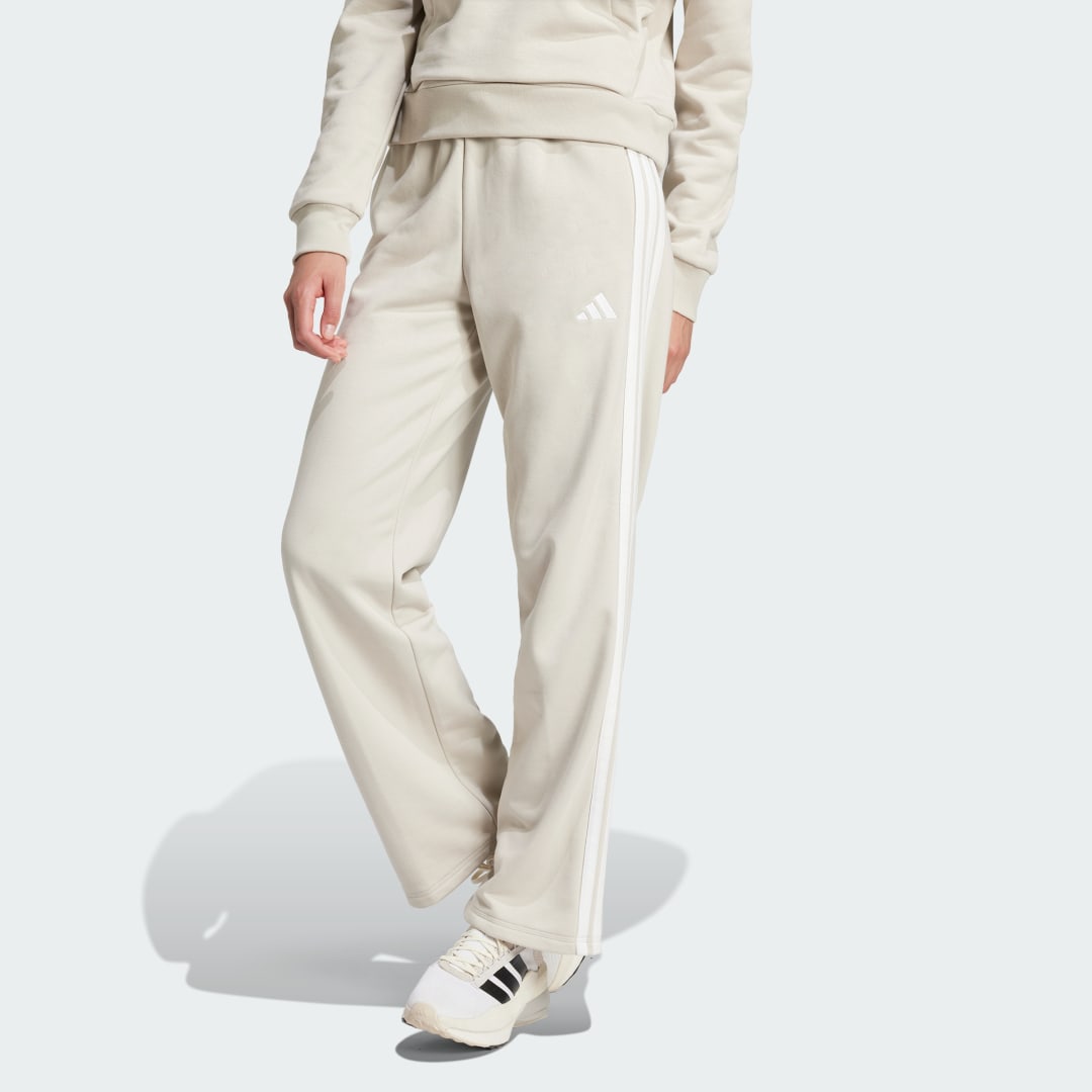 Панталони adidas Performance Open Hem French Terry Joggers Бежово | JW7177, 0
