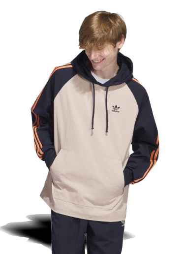 Суитчър adidas Originals SST Hooded Бежово | IC5537