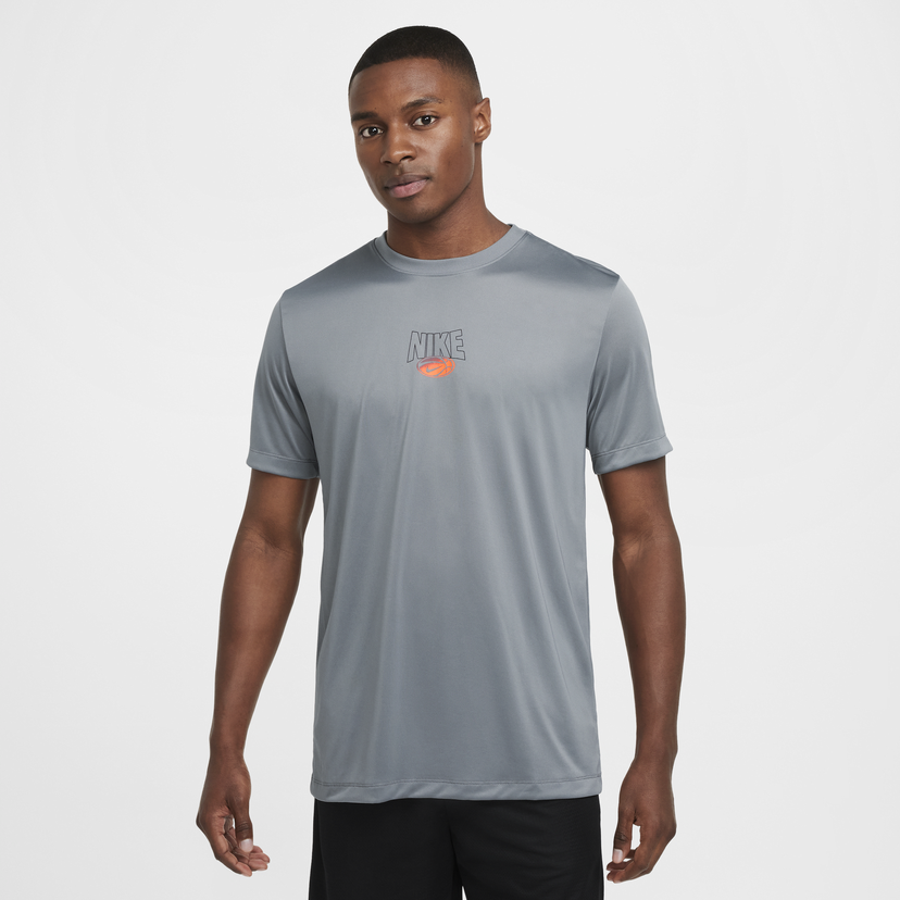 Тениска Nike Basketball T-shirt With Print Сиво | HF6211-065