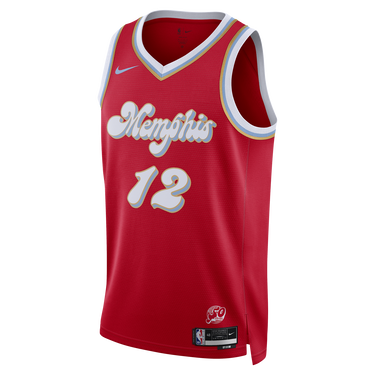 Фланелка Nike Dri-FIT NBA Swingman Ja Morant Memphis Grizzlies City Edition 2024/25 Червено | FQ4347-658, 0