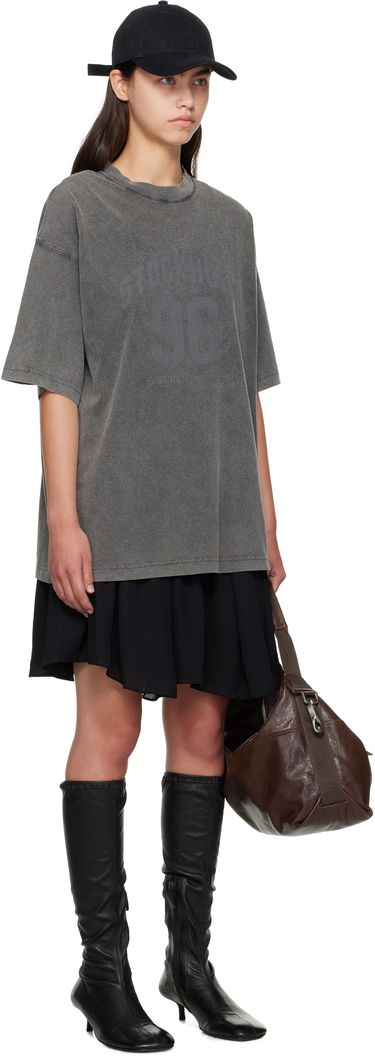 Pокля Acne Studios Acne Studios T-Shirt Minidress Черно | A20836-, 1