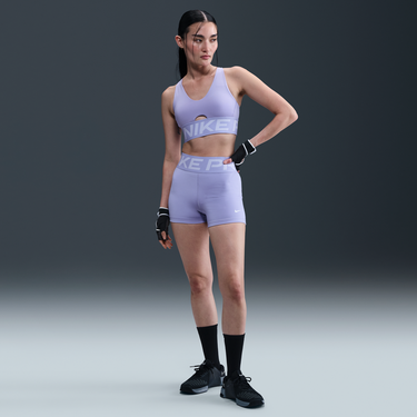 Къси панталони Nike Pro Sculpt High-Waisted 3" Bike Shorts Лилаво | FV7033-533, 0
