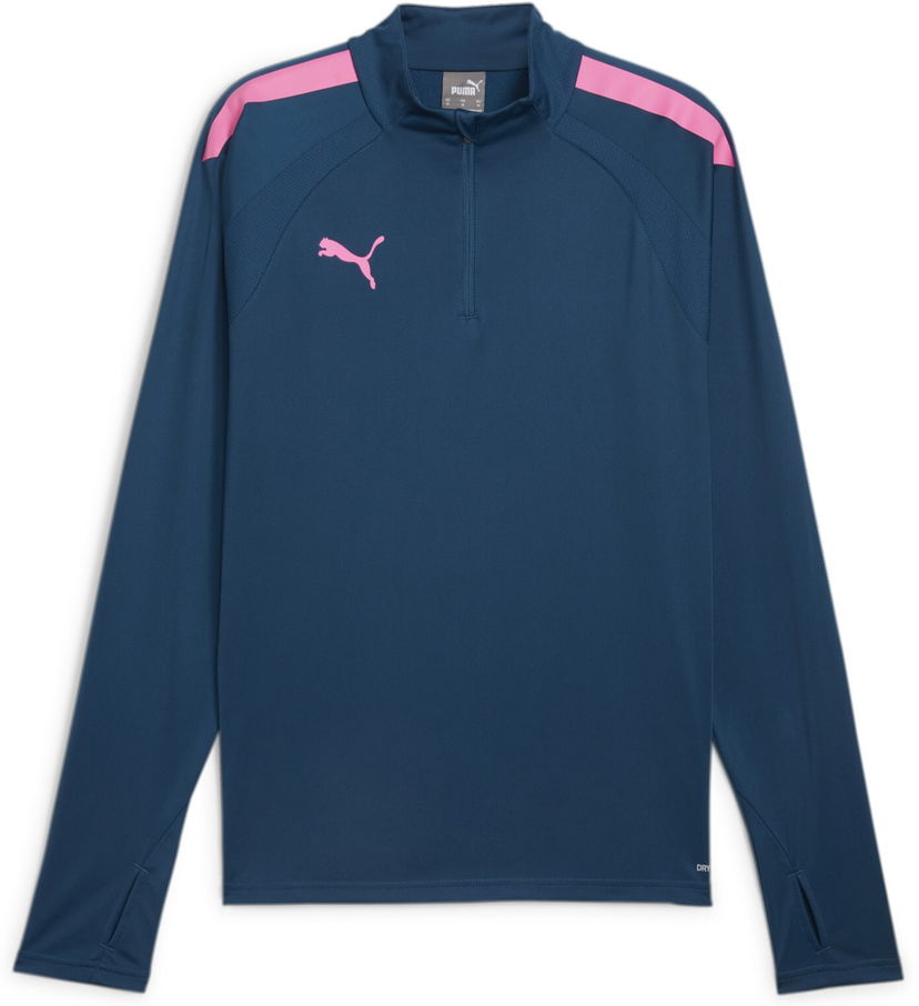 Тениска Puma teamLIGA 1/4 Zip Top Тъмно синьо | 657236-56