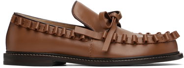 Кецове и обувки JW Anderson JW Anderson Ruffle Loafers Кафяво | FW0167-LA0323, 0