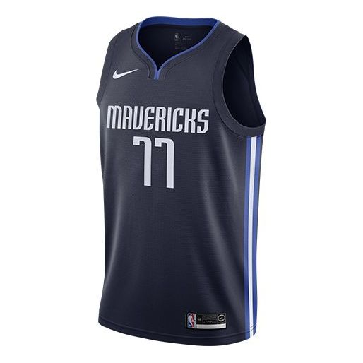 Фланелка Nike NBA Dallas Mavericks Swingman Fan Edition Jersey 2019-2020 Тъмно синьо | AT9797-422