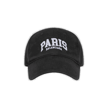 Шапка с козирка Balenciaga Paris Cap Черно | 680748 410B2 1077, 0